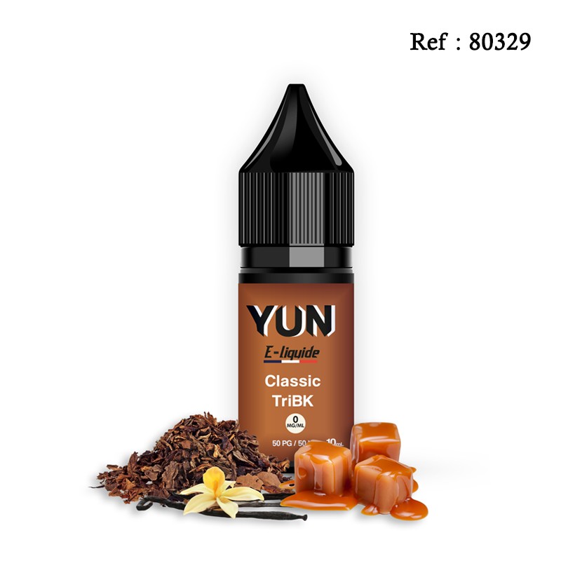 E-liquid YUN Classic TriBK 10mL