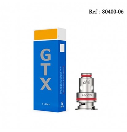 Résistance GTX 0.6 Ohm Vaporesso - Boite de 5pcs