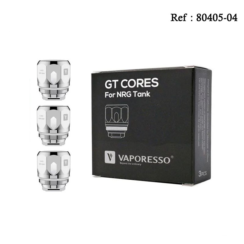 Coil GT Cores  (3pcs) 0.4 Ohm GT2 Vaporesso