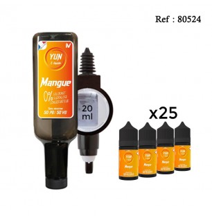 Pack E-liquide YUN Mangue 500mL