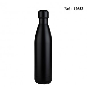 Bouteille thermos Mena Noire 750 ml