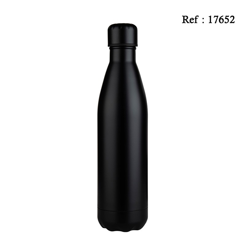 Bouteille thermos Mena Noire 750 ml