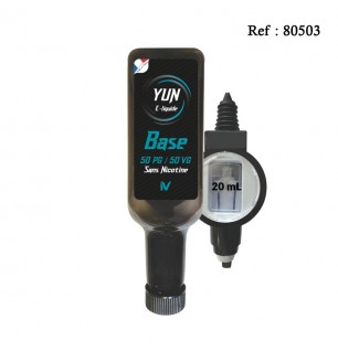 Pack Base Yun 50PG/50VG 500mL without nicotine