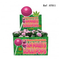 Sucettes Candy Kush - Boite de 70pcs