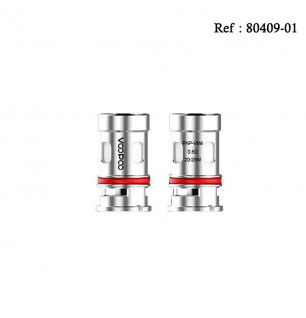 Résistances PnP Mesh 0.6 Ohm VM4 20-28W Voopoo - Boite de 5pcs