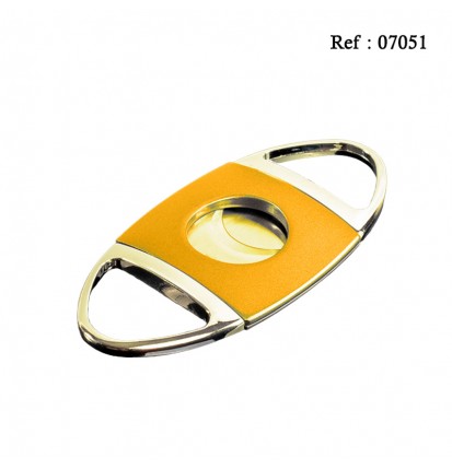 cigar cutter oval Yellow/Gold