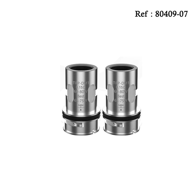 Resistances TPP DM 0.3 Ohm DM4 Voopoo - Boite de 3pcs