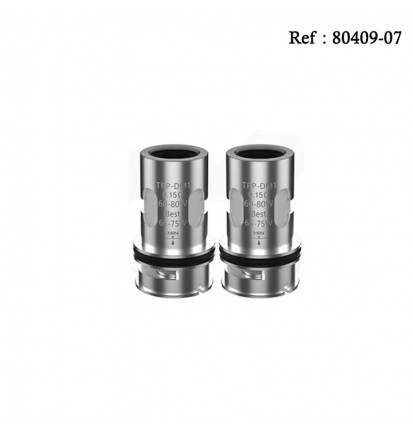 Resistances TPP DM 0.3 Ohm DM4 Voopoo - Boite de 3pcs