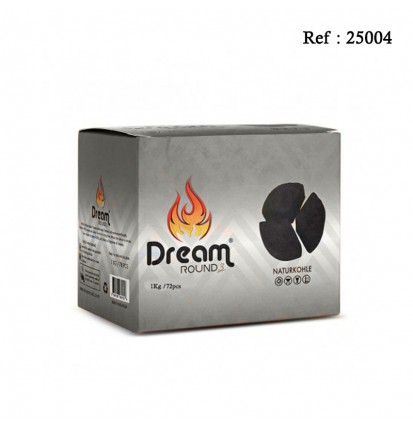 charcoal Dream Round, box of 72pcs