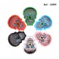 ashtray polyresin La Catrina assorted per 6 pcs