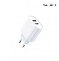 Chargeur secteur 2 ports 2.4A