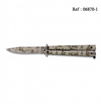 folding knife Camo Sand Aride 9.5 cm