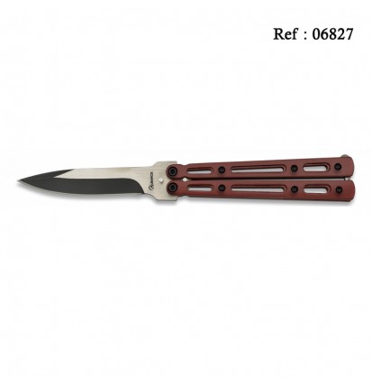 Knife Papillon 9.7 cm Red