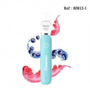 Flawoor Mate 2 Refillable Puff Kit - Blueberry Raspberry 10mg/mL