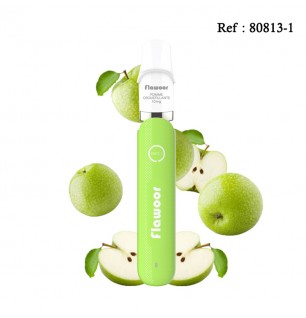 Kit Puff Flawoor Mate 2 rechargeable - Pomme croustillante 10mg/mL