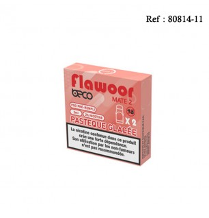 Pod Flawoor Mate Pastèque glacée 10mg/mL pré-rempli 2mL - 2 pcs