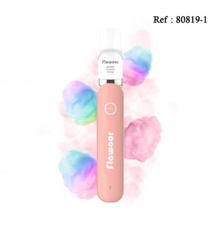 Kit Puff Flawoor Mate 2 rechargeable - Barbe à papa 10mg/mL