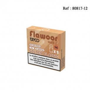 Pod Flawoor Mate Golden Classic 20mg/mL pre-filled 2mL - 2 pcs