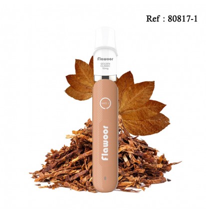 Kit Puff Flawoor Mate 2 rechargeable - Golden Classic 10mg/mL