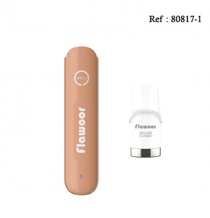 Flawoor Mate 2 Refillable Puff Kit - Golden Classic 10mg/mL