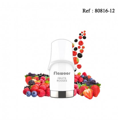 Pod Flawoor Mate Fruits rouges 20mg/mL pré-rempli 2mL - 2 pcs