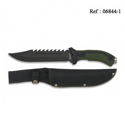 Knife 18 cm Green/Black