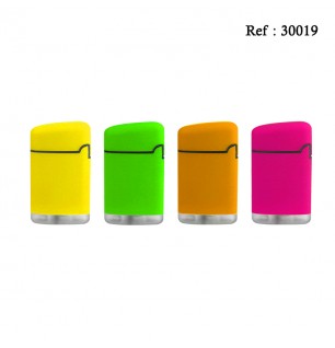 Jet flame lighter U-240 Fluo assorted per 20 pcs