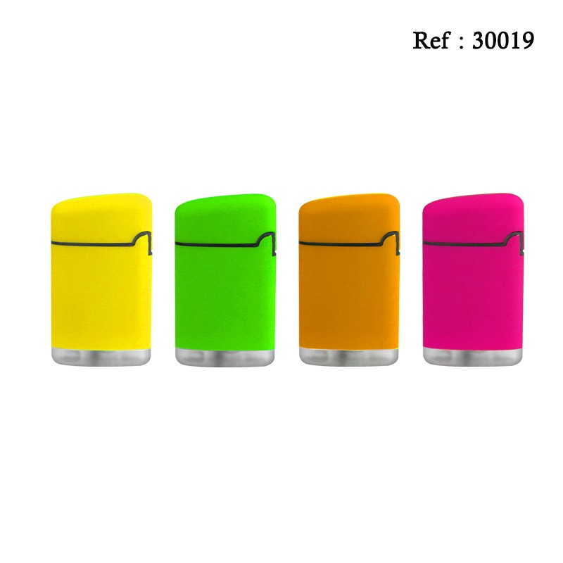 Jet flame lighter U-240 Fluo assorted per 20 pcs