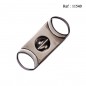 cigar cutter metal silver 23 mm with gift box