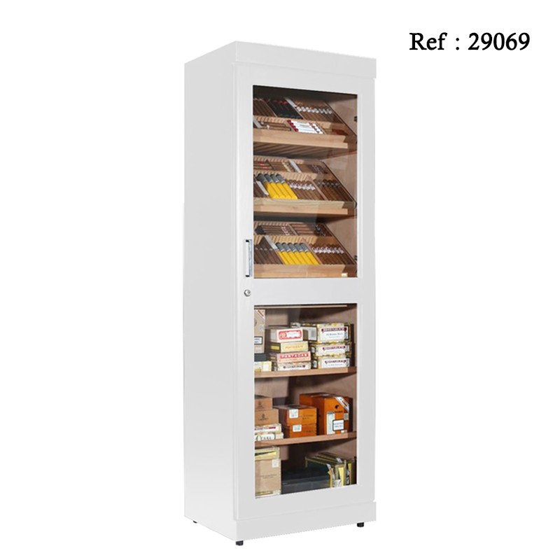 Armoire à cigares ADORINI Roma White 605 x 1750 x 450 mm, 3100 cigare