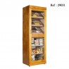 Adorini cabinet for cigars Rome mahogany 605 x 1750 x 450 mm