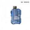 Kit Go Tek X Aspire - Translucide Bleu royal