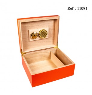 CHE Humidor red for 40 cigars 260 x 220 x 115