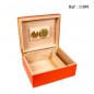 CHE Humidor red for 40 cigars 260 x 220 x 115