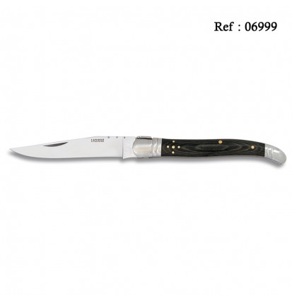 Laguiole knife 9 cm Stamina black