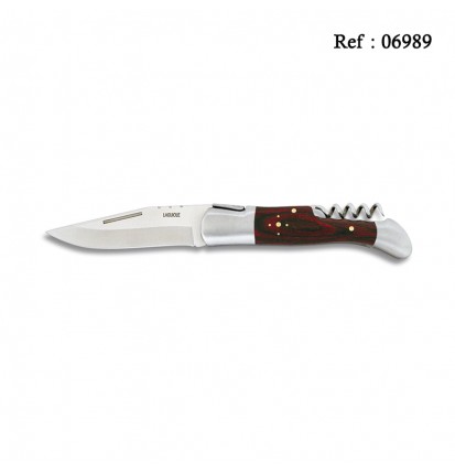 Laguiole knife 9.10 cm TB natural wood