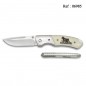 Dog knife 8 cm ABS White