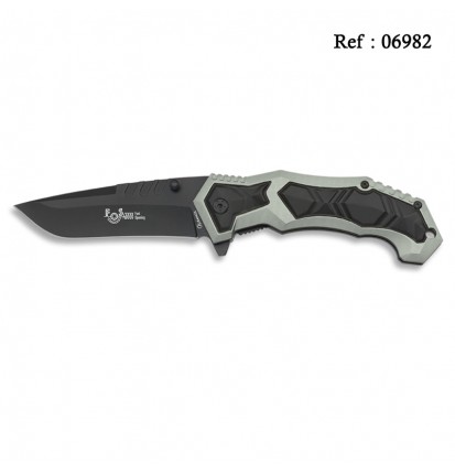 Fos knife Grey/Black 9 cm