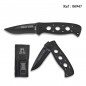 knife K25 Tactique black 9 cm