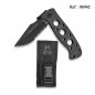 tactique knife black 8.5 cm in pouch