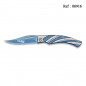 knife albainox rainblue 7.5 cm