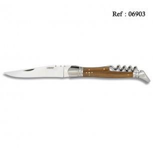 LAGUIOLE knife 9.5 cm natural wood