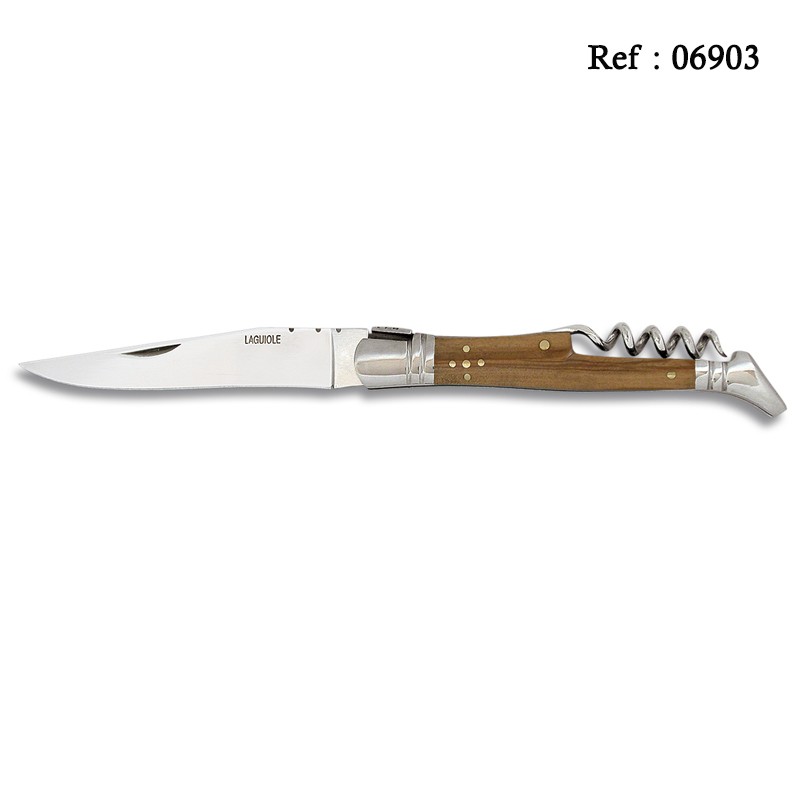 LAGUIOLE knife 9.5 cm natural wood