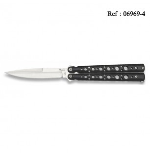 Knife Papillon 9.7 cm Steel Black