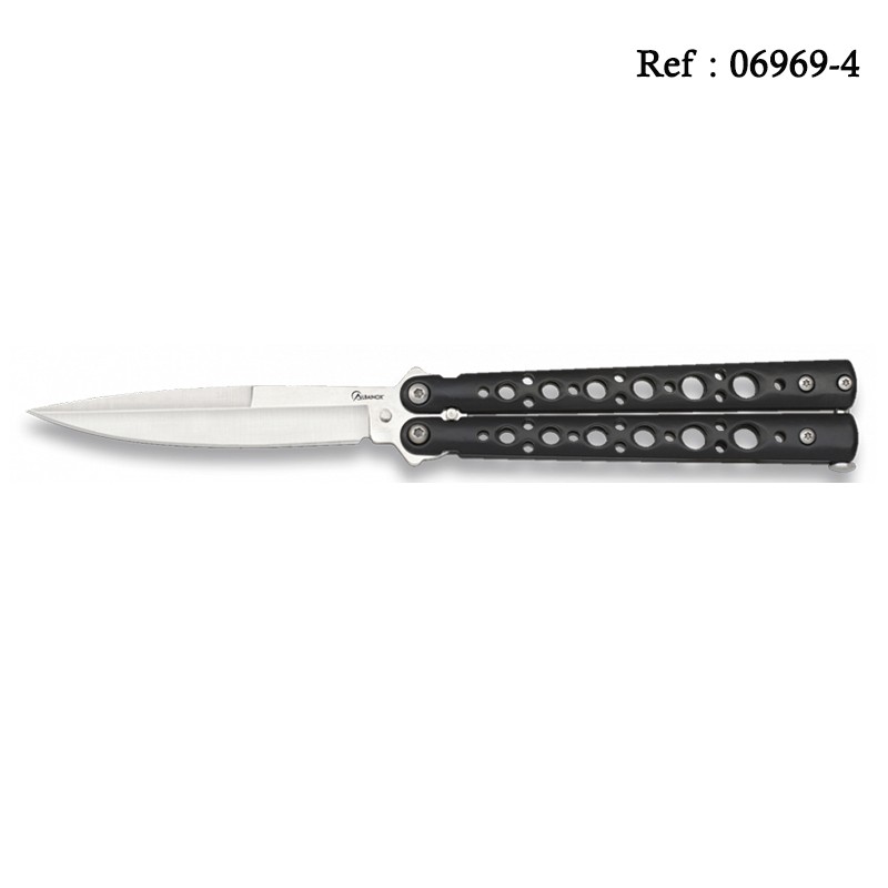 Knife Papillon 9.7 cm Steel Black