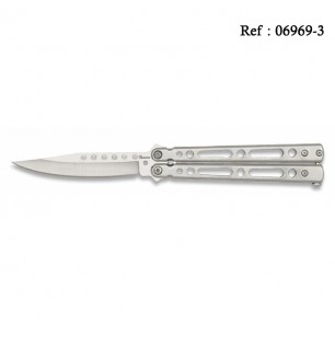 Knife Papillon 9.7 cm Steel Brightness