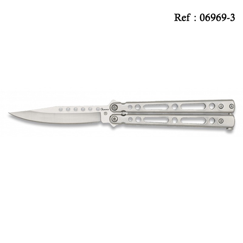 Knife Papillon 9.7 cm Steel Brightness