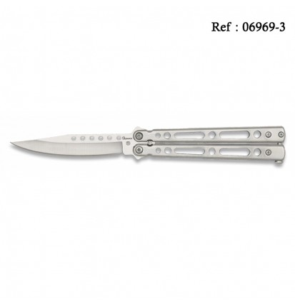 Knife Papillon 9.7 cm Steel Brightness