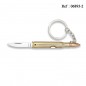 Pocket Knife Bullet 4.4 cm Zinc/Golden