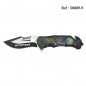 Knife 3D Sniper Black 9 cm with clip